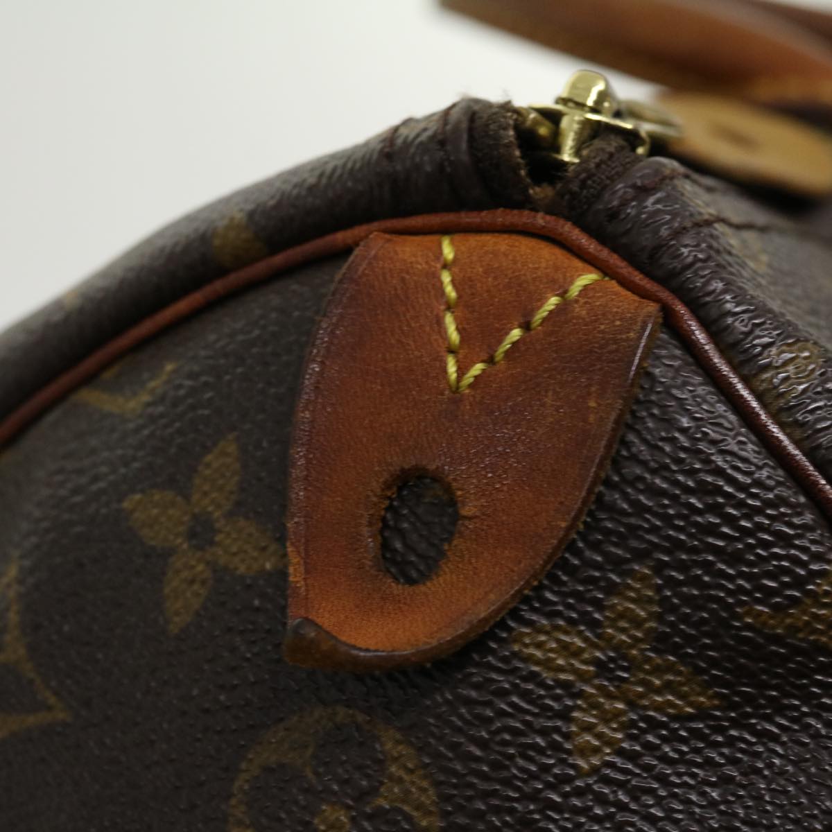 LOUIS VUITTON Monogram Speedy 35 Hand Bag M41524 LV jk2352