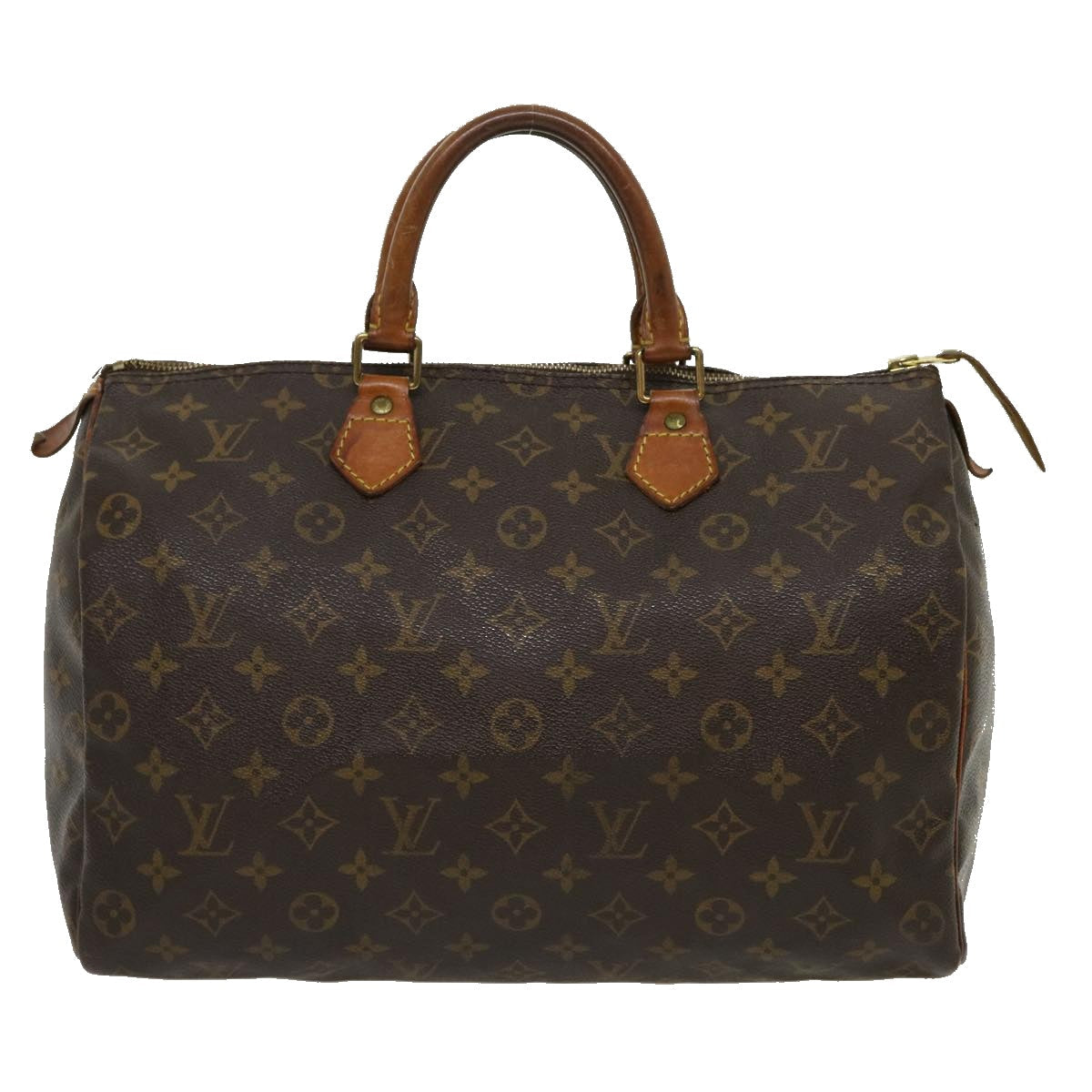 LOUIS VUITTON Monogram Speedy 35 Hand Bag M41524 LV jk2352