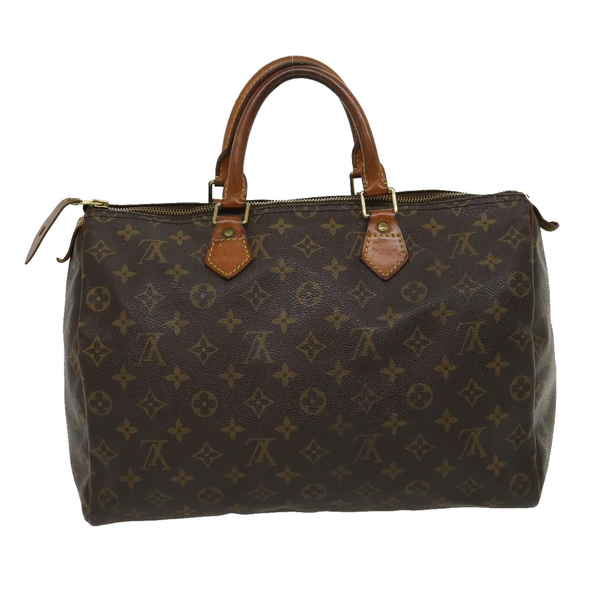 LOUIS VUITTON Monogram Speedy 35 Hand Bag M41524 LV jk2352