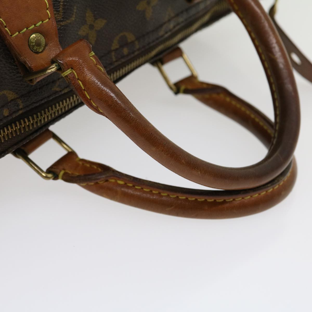 LOUIS VUITTON Monogram Speedy 35 Hand Bag M41524 LV jk2352