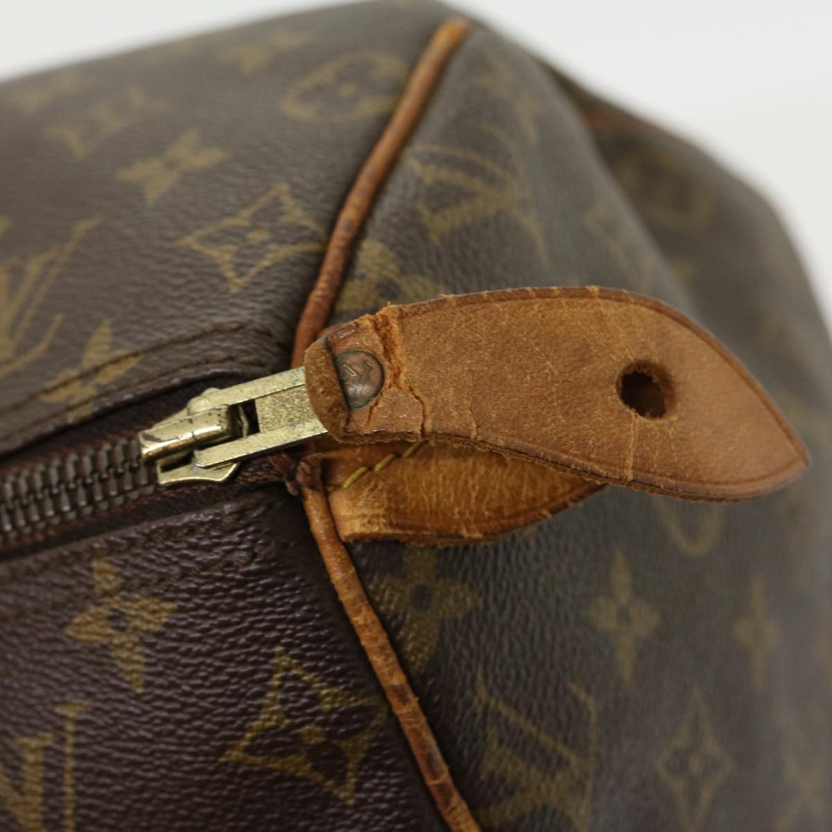 LOUIS VUITTON Monogram Speedy 40 Hand Bag M41522 LV jk2356