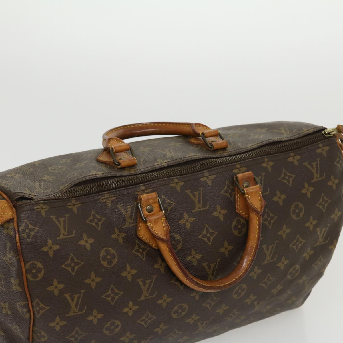 LOUIS VUITTON Monogram Speedy 40 Hand Bag M41522 LV jk2356
