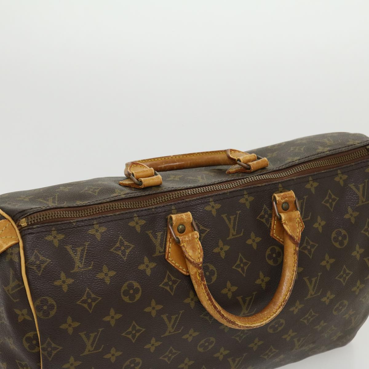 LOUIS VUITTON Monogram Speedy 40 Hand Bag M41522 LV jk2360