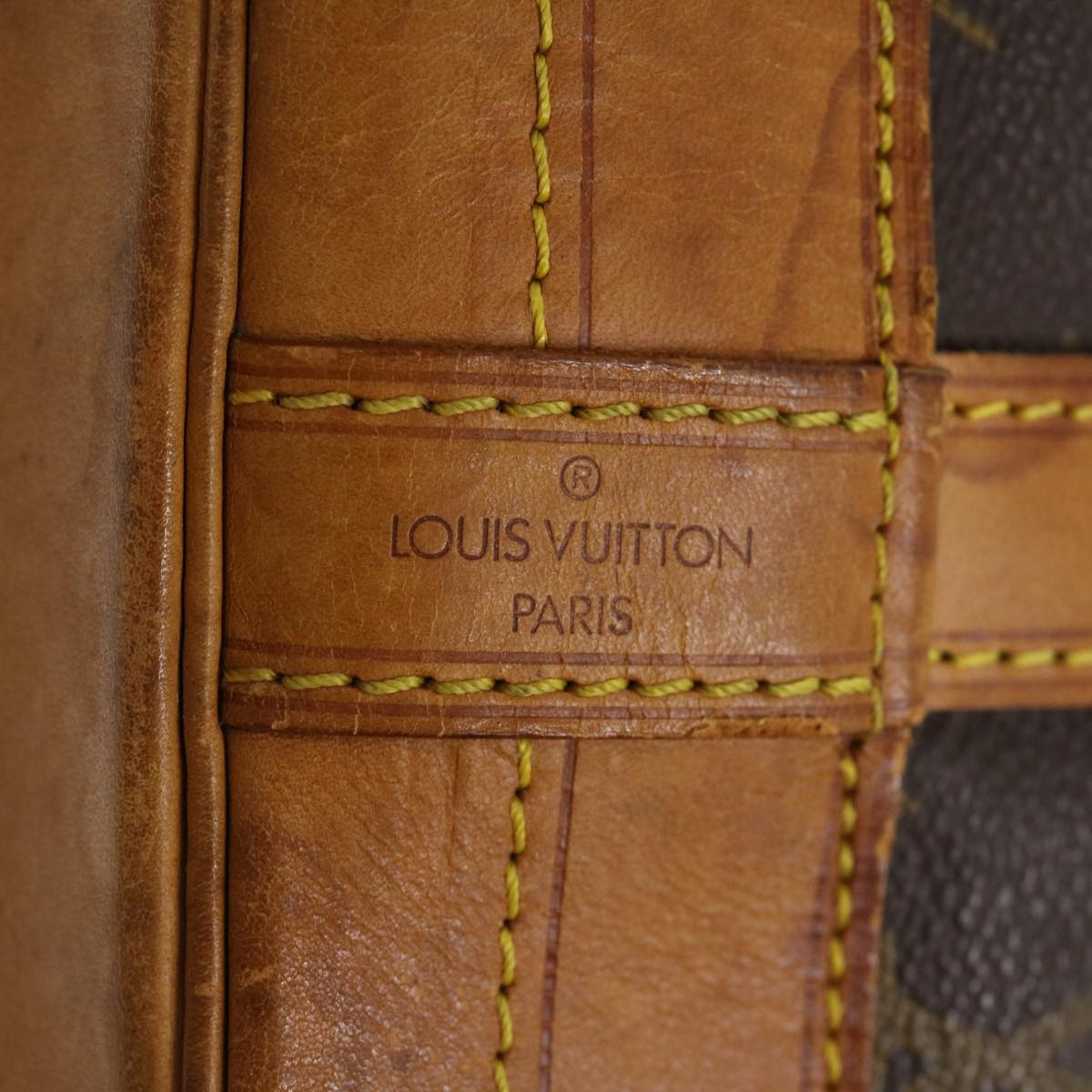 LOUIS VUITTON Monogram Noe Shoulder Bag M42224 LV jk2365