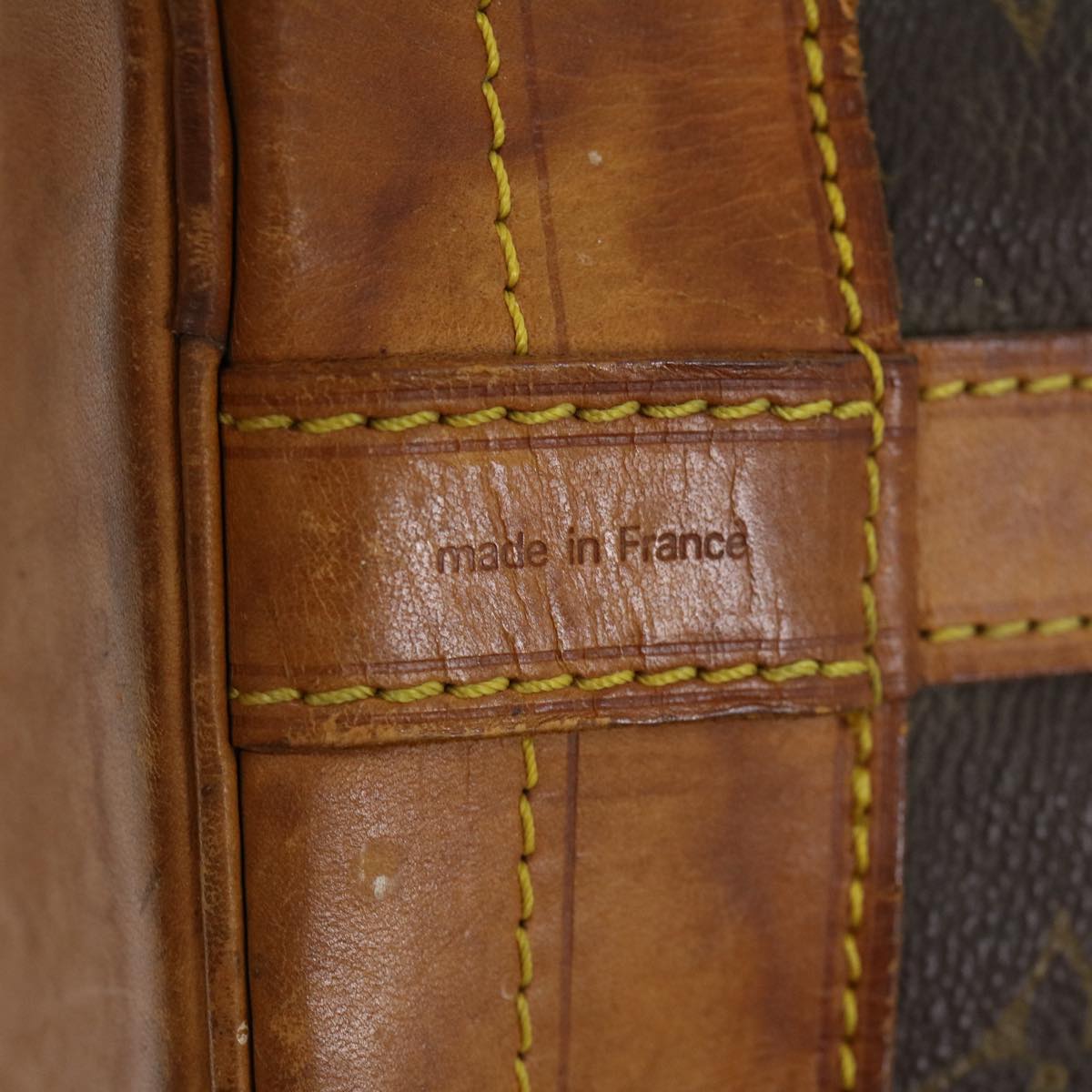LOUIS VUITTON Monogram Noe Shoulder Bag M42224 LV jk2365