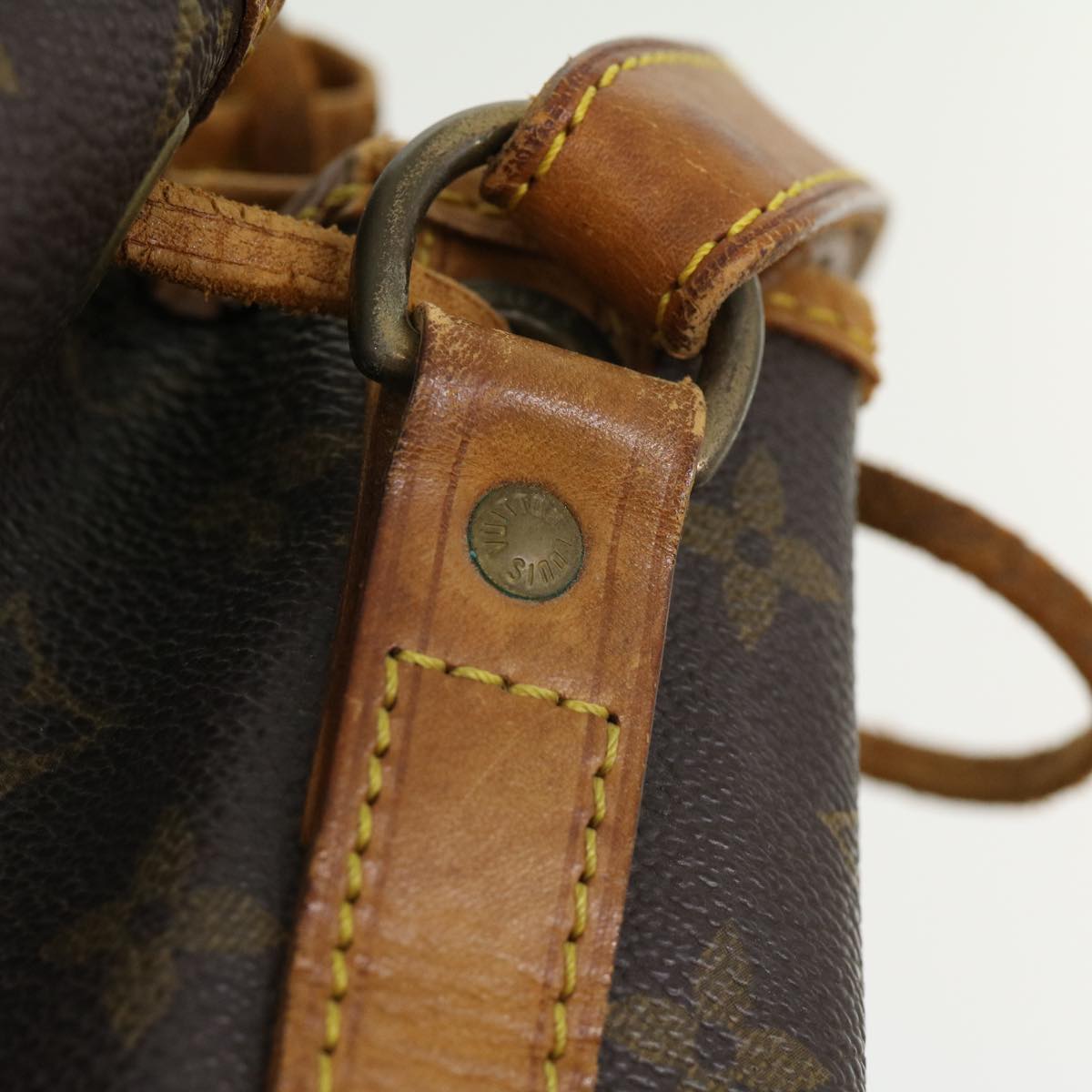 LOUIS VUITTON Monogram Noe Shoulder Bag M42224 LV jk2365