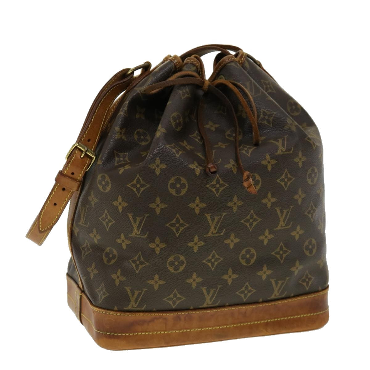 LOUIS VUITTON Monogram Noe Shoulder Bag M42224 LV jk2366