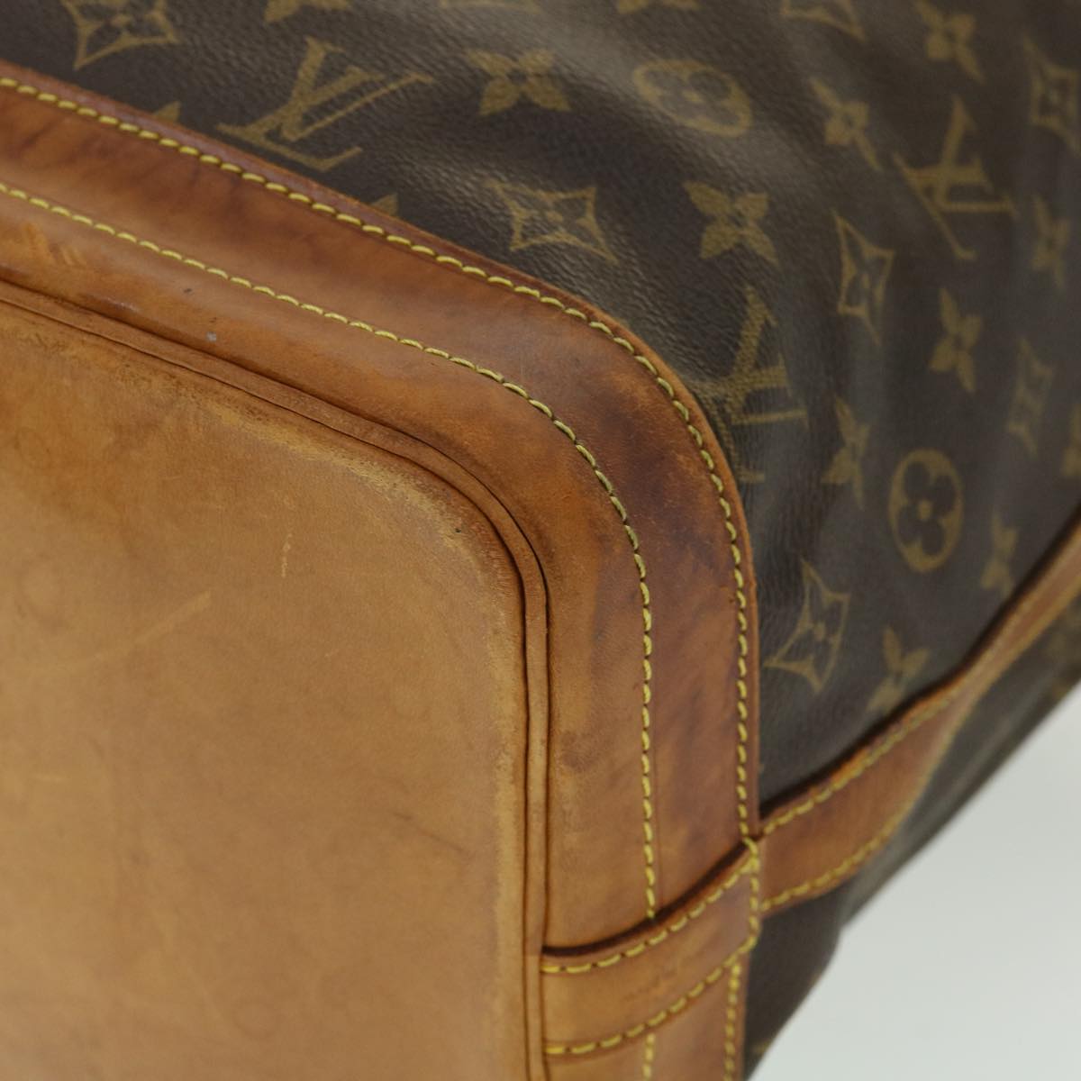 LOUIS VUITTON Monogram Noe Shoulder Bag M42224 LV jk2366