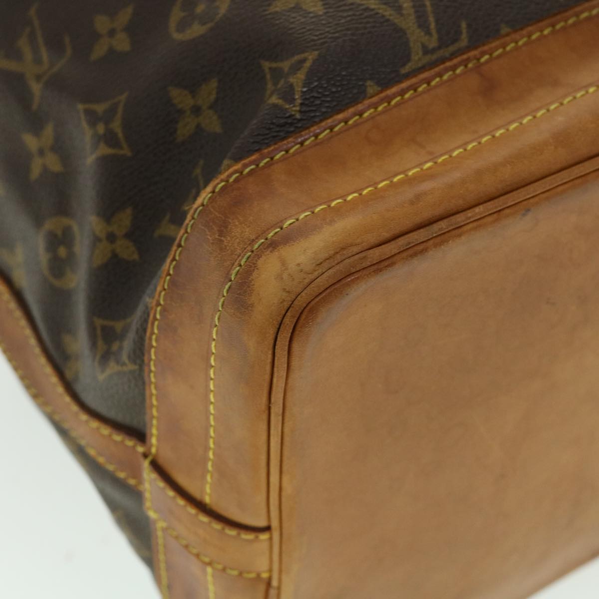 LOUIS VUITTON Monogram Noe Shoulder Bag M42224 LV jk2366