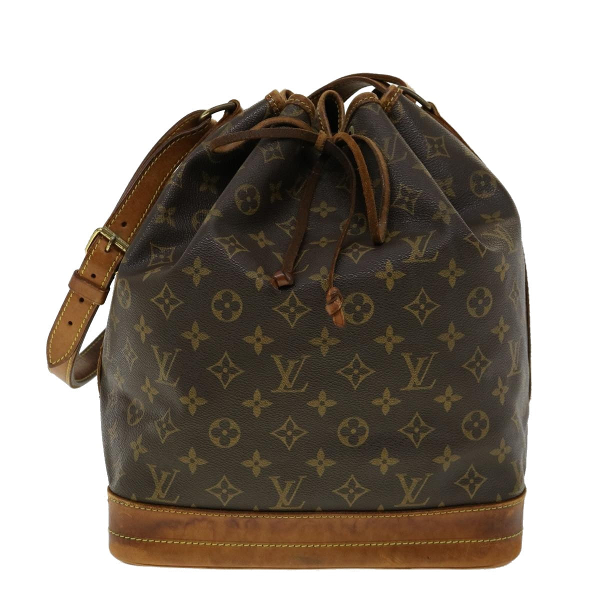 LOUIS VUITTON Monogram Noe Shoulder Bag M42224 LV jk2366