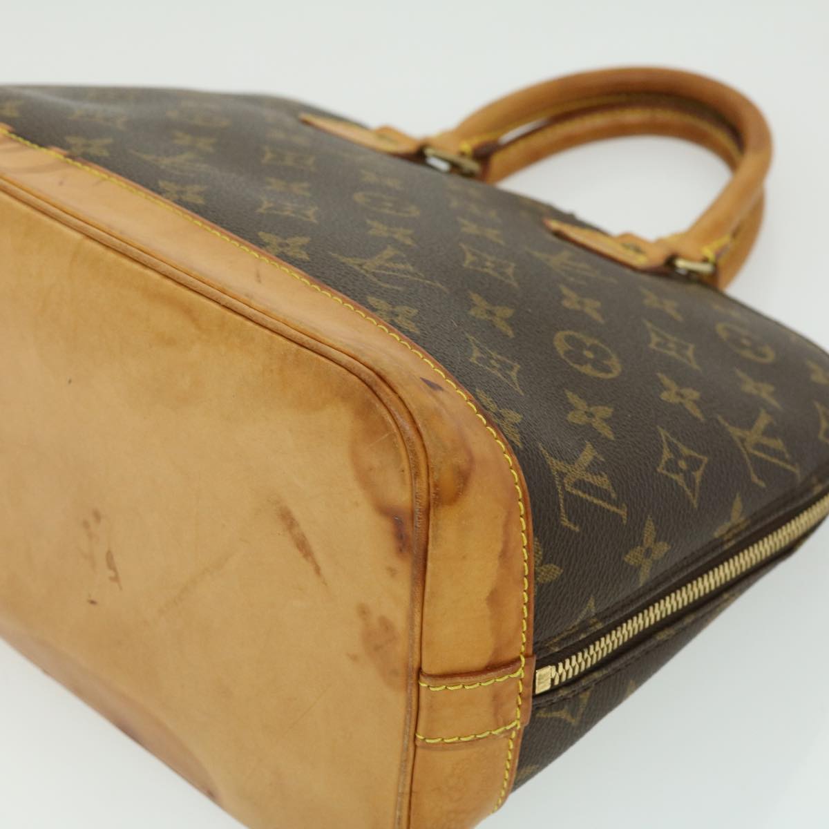 LOUIS VUITTON Monogram Alma Hand Bag M51130 LV jk2375