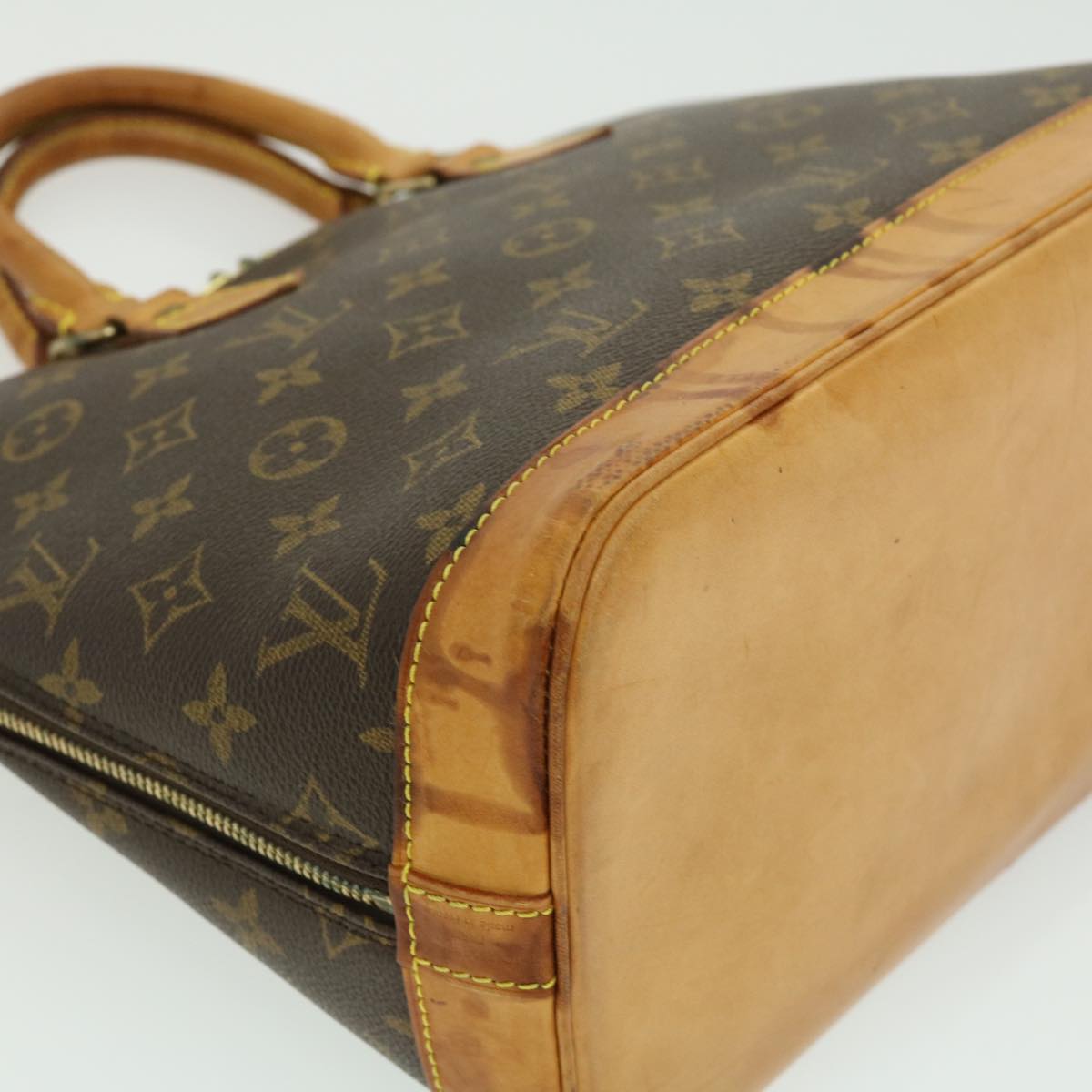LOUIS VUITTON Monogram Alma Hand Bag M51130 LV jk2375
