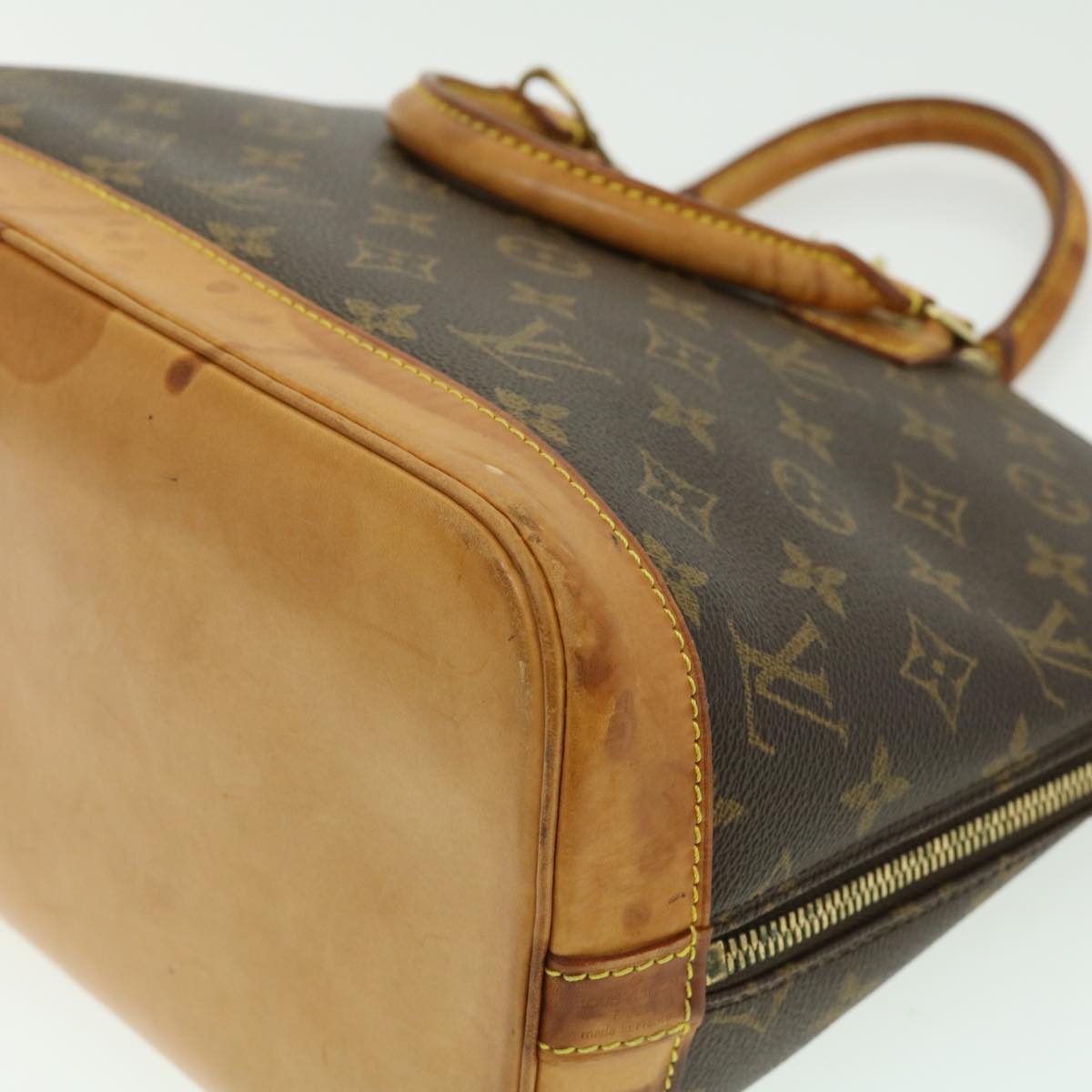 LOUIS VUITTON Monogram Alma Hand Bag M51130 LV jk2375