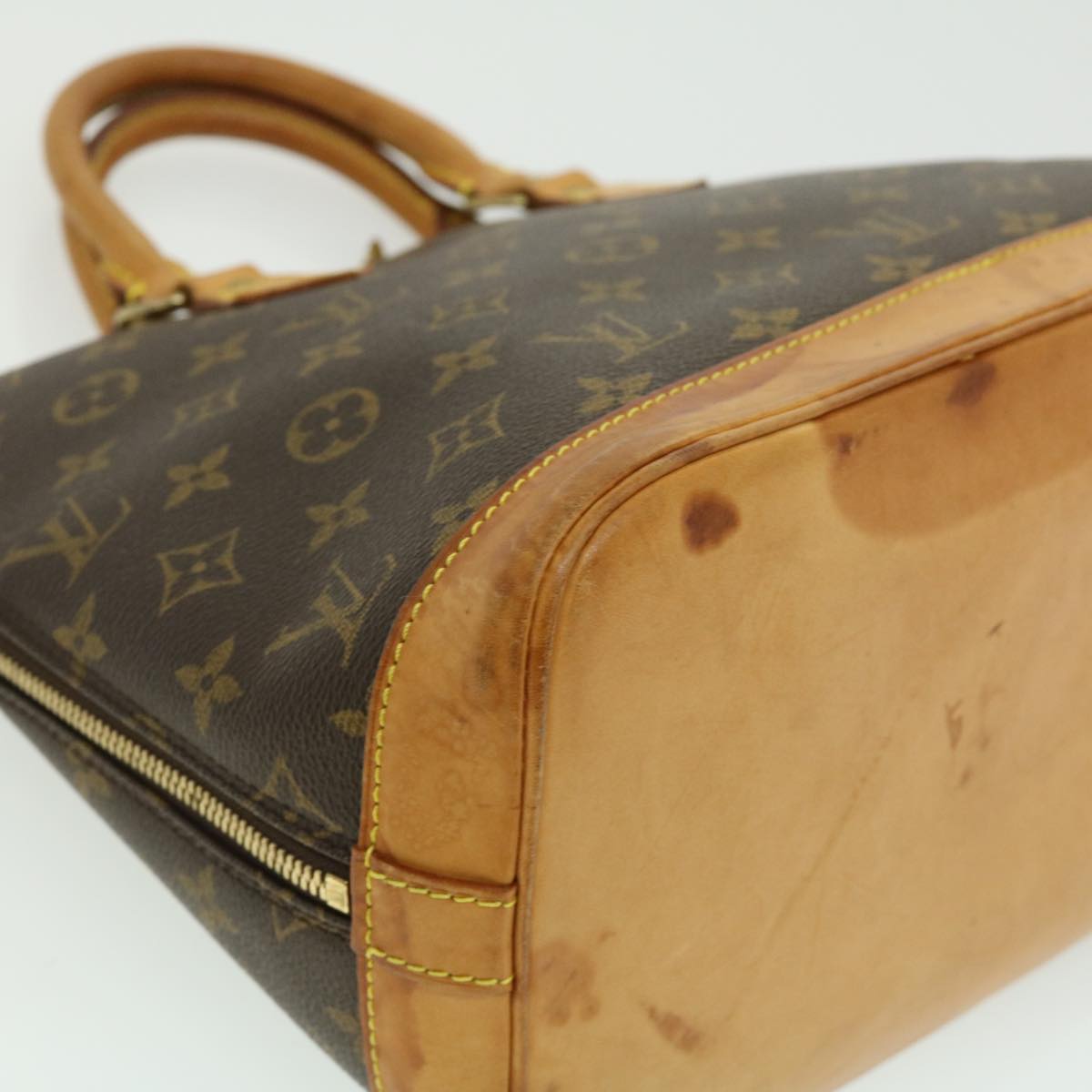 LOUIS VUITTON Monogram Alma Hand Bag M51130 LV jk2375