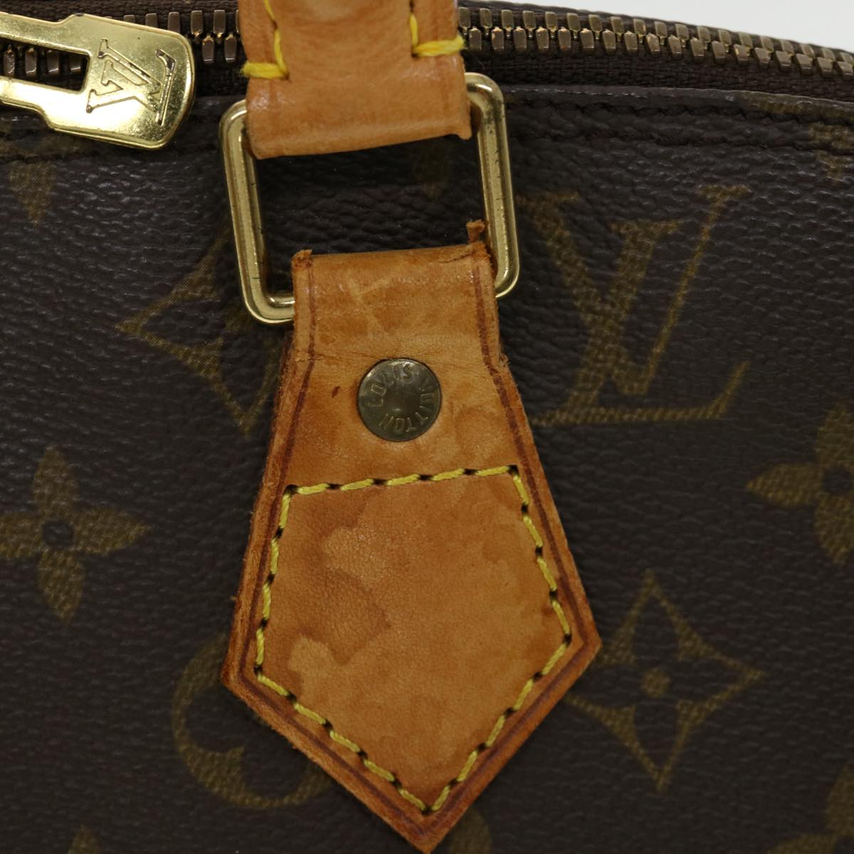 LOUIS VUITTON Monogram Alma Hand Bag M51130 LV jk2379