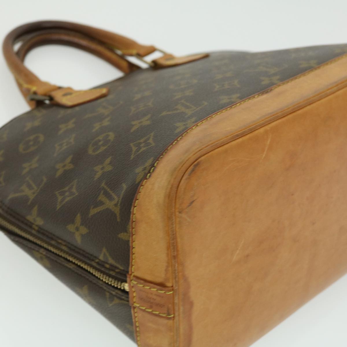 LOUIS VUITTON Monogram Alma Hand Bag M51130 LV jk2393
