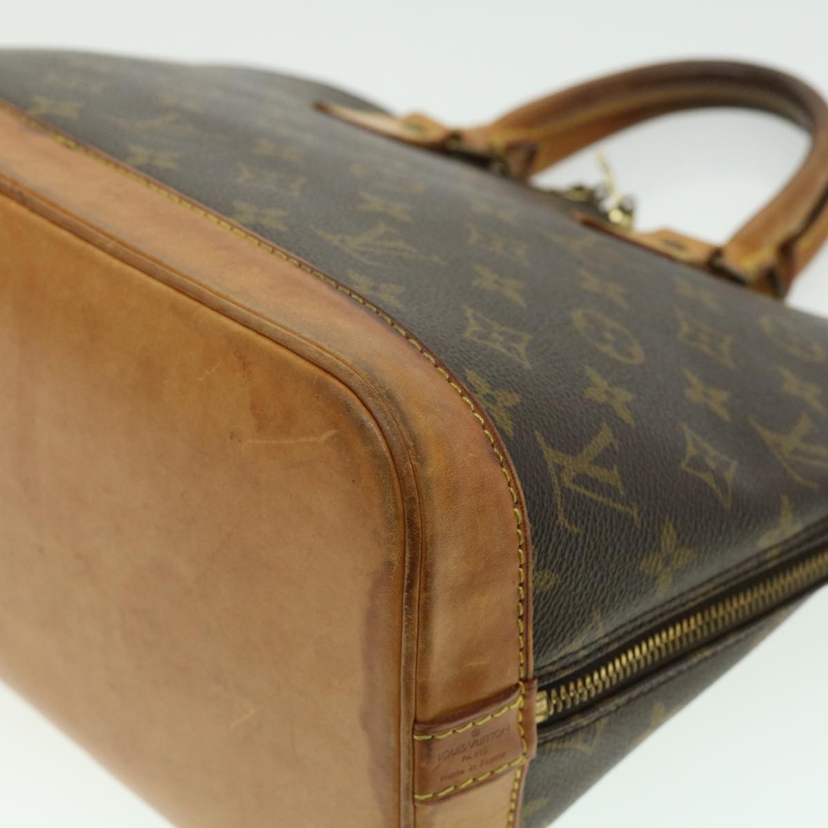 LOUIS VUITTON Monogram Alma Hand Bag M51130 LV jk2393
