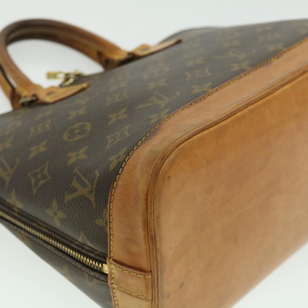 LOUIS VUITTON Monogram Alma Hand Bag M51130 LV jk2393