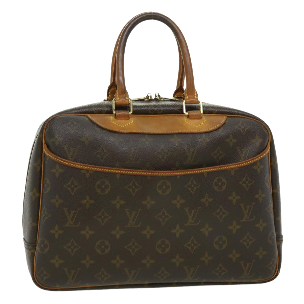 LOUIS VUITTON Monogram Deauville Hand Bag M47270 LV jk2402