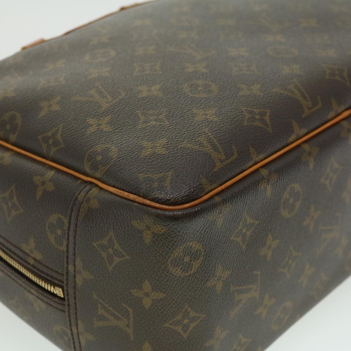 LOUIS VUITTON Monogram Deauville Hand Bag M47270 LV jk2402