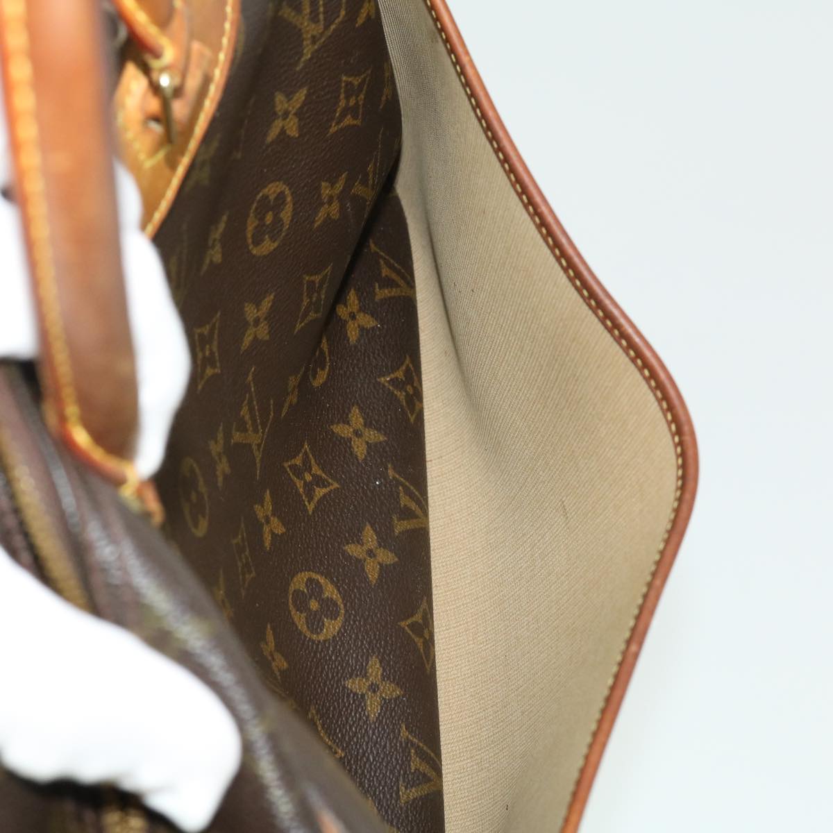 LOUIS VUITTON Monogram Deauville Hand Bag M47270 LV jk2402