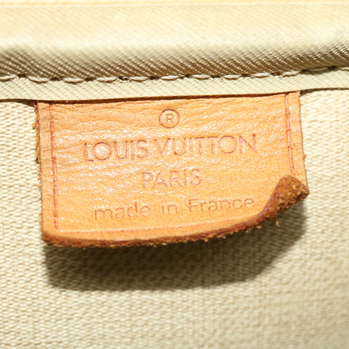 LOUIS VUITTON Monogram Deauville Hand Bag M47270 LV jk2402