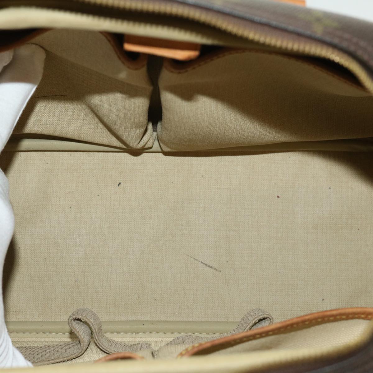 LOUIS VUITTON Monogram Deauville Hand Bag M47270 LV jk2402