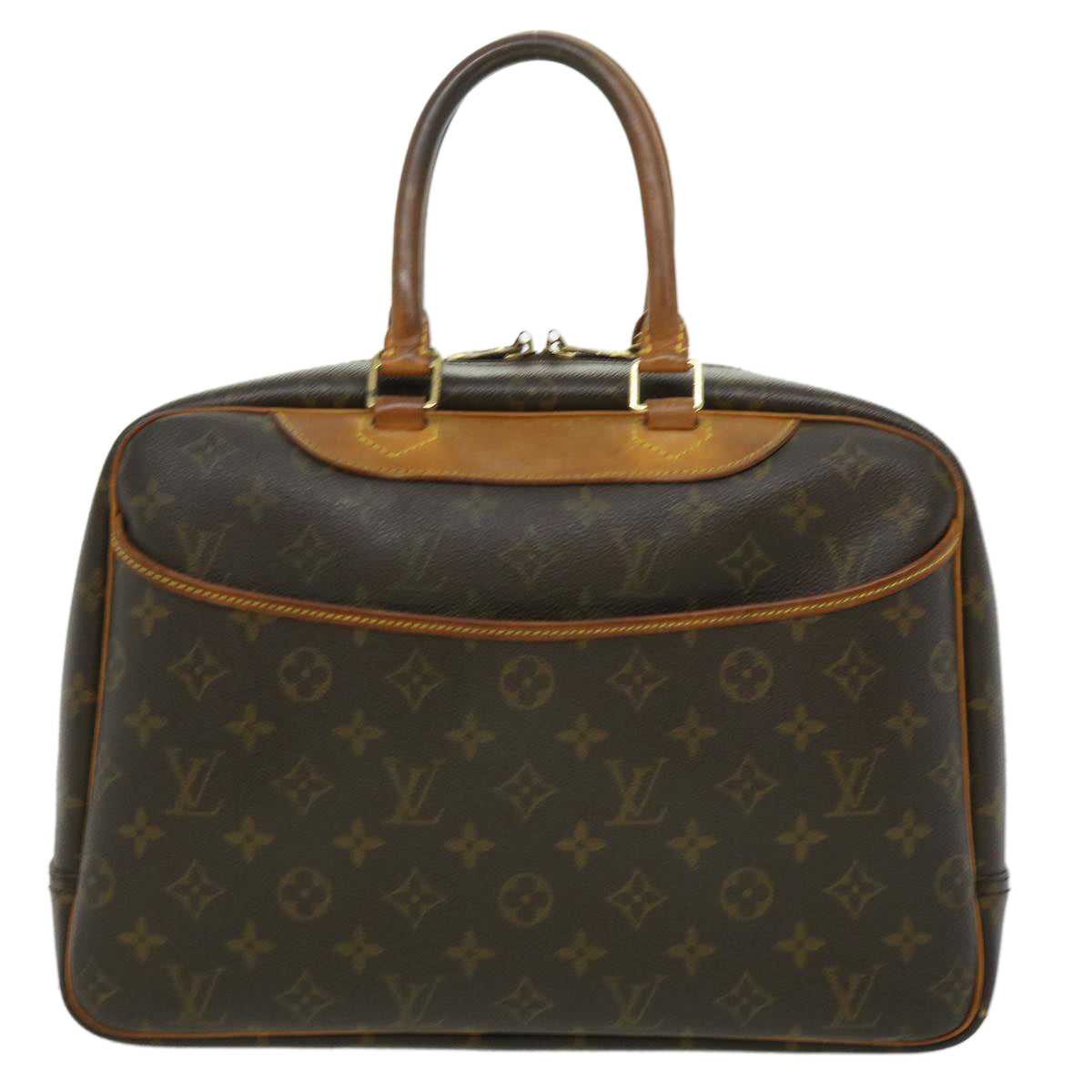 LOUIS VUITTON Monogram Deauville Hand Bag M47270 LV jk2402