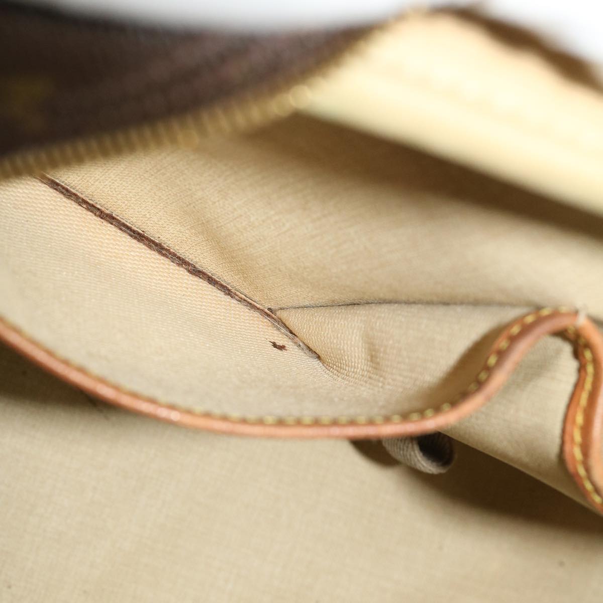 LOUIS VUITTON Monogram Deauville Hand Bag M47270 LV jk2402