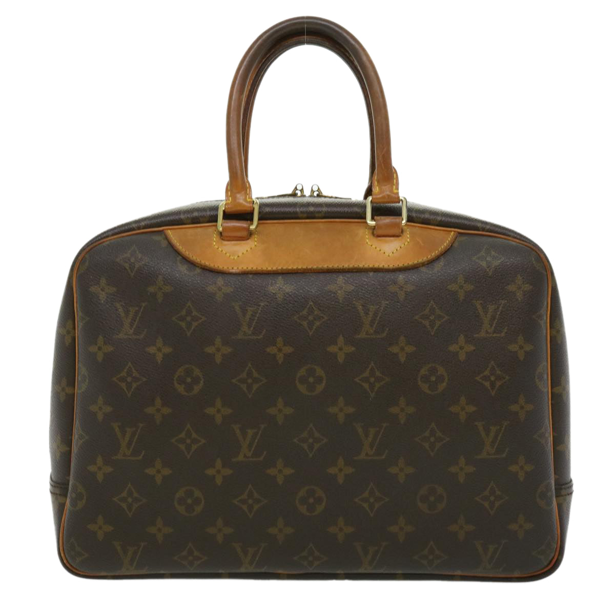 LOUIS VUITTON Monogram Deauville Hand Bag M47270 LV jk2402