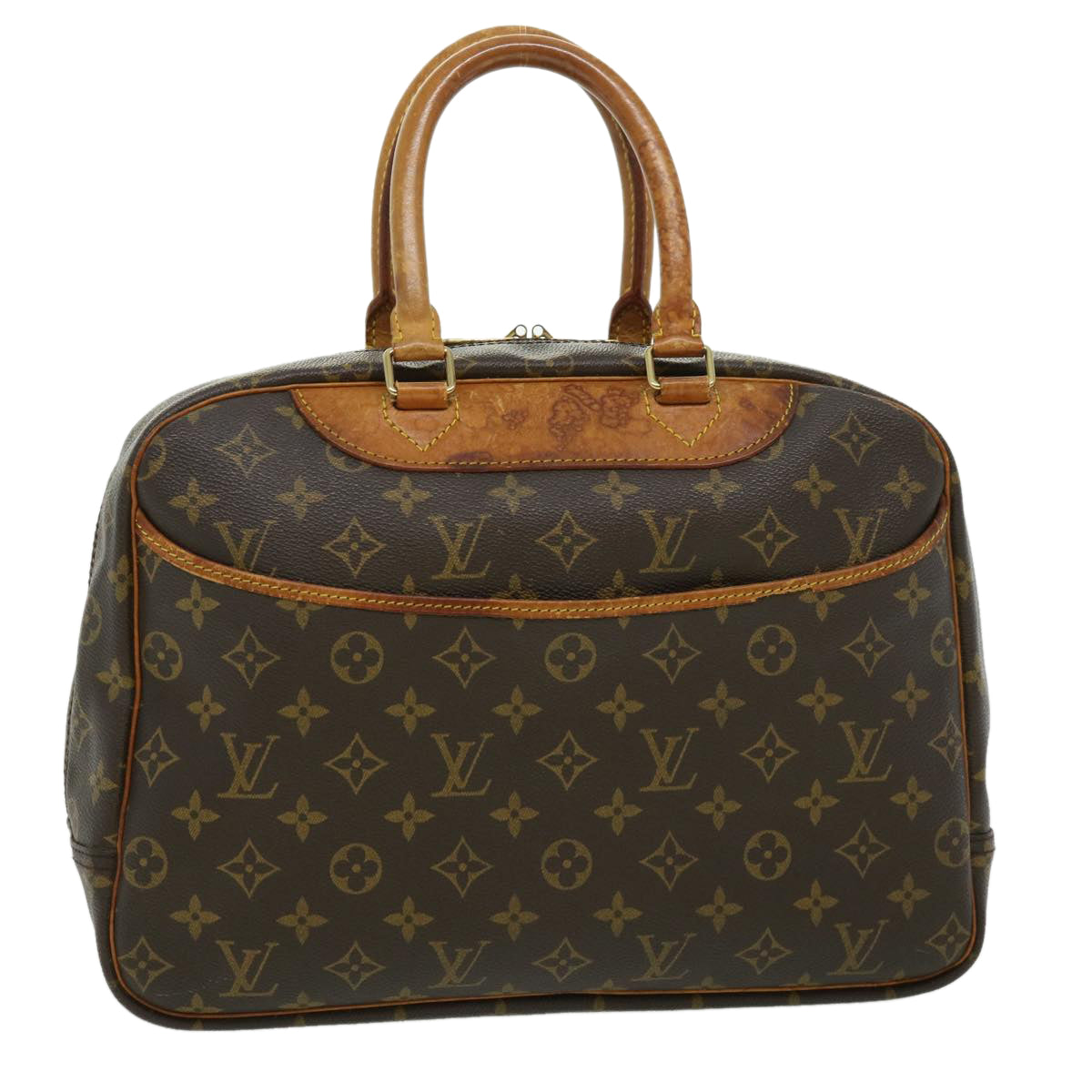 LOUIS VUITTON Monogram Deauville Hand Bag M47270 LV jk2403