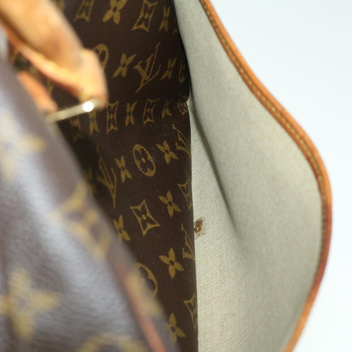 LOUIS VUITTON Monogram Deauville Hand Bag M47270 LV jk2403