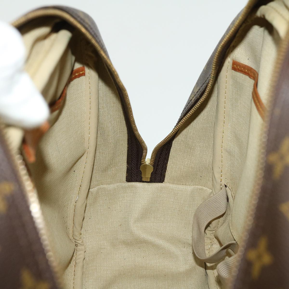 LOUIS VUITTON Monogram Deauville Hand Bag M47270 LV jk2403