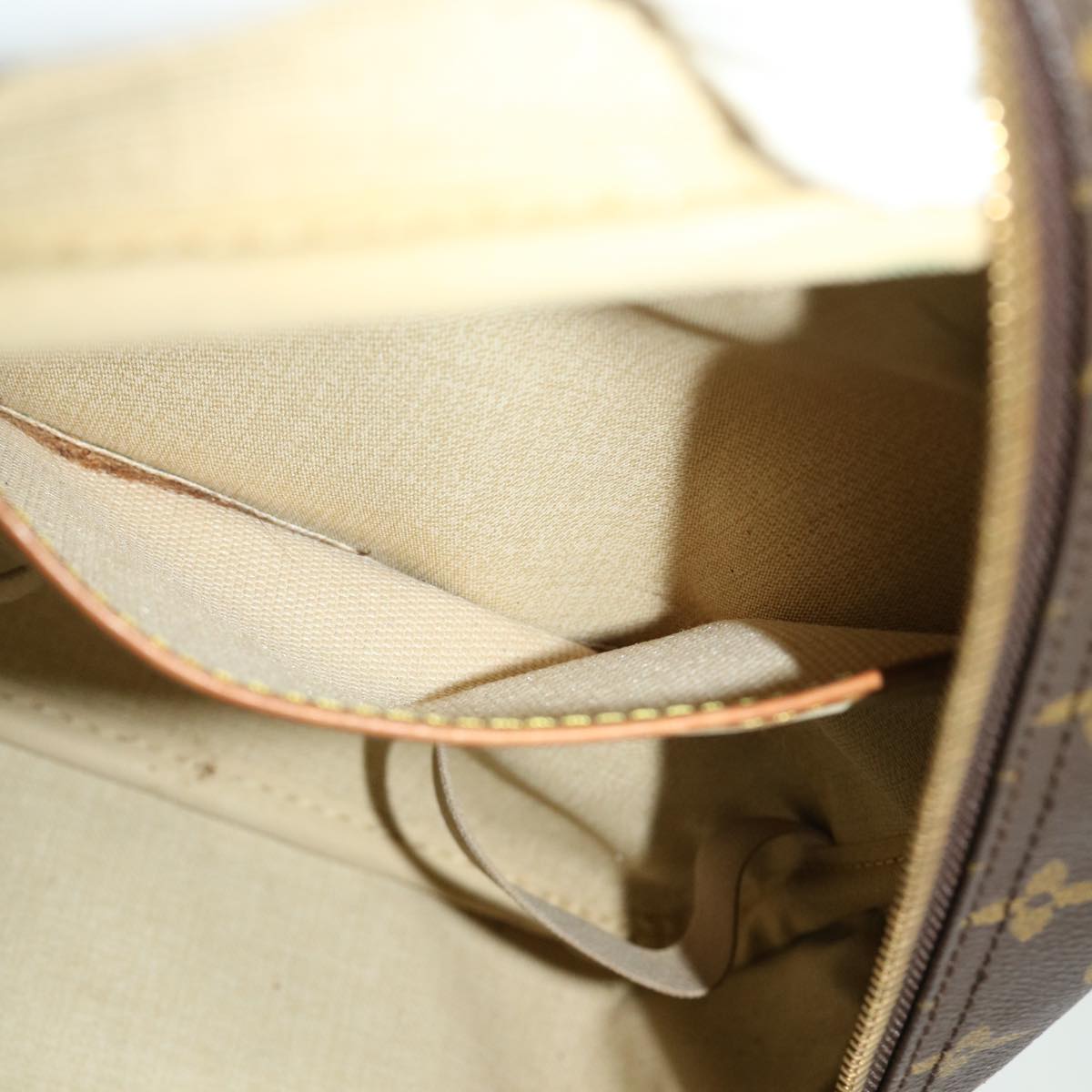 LOUIS VUITTON Monogram Deauville Hand Bag M47270 LV jk2403