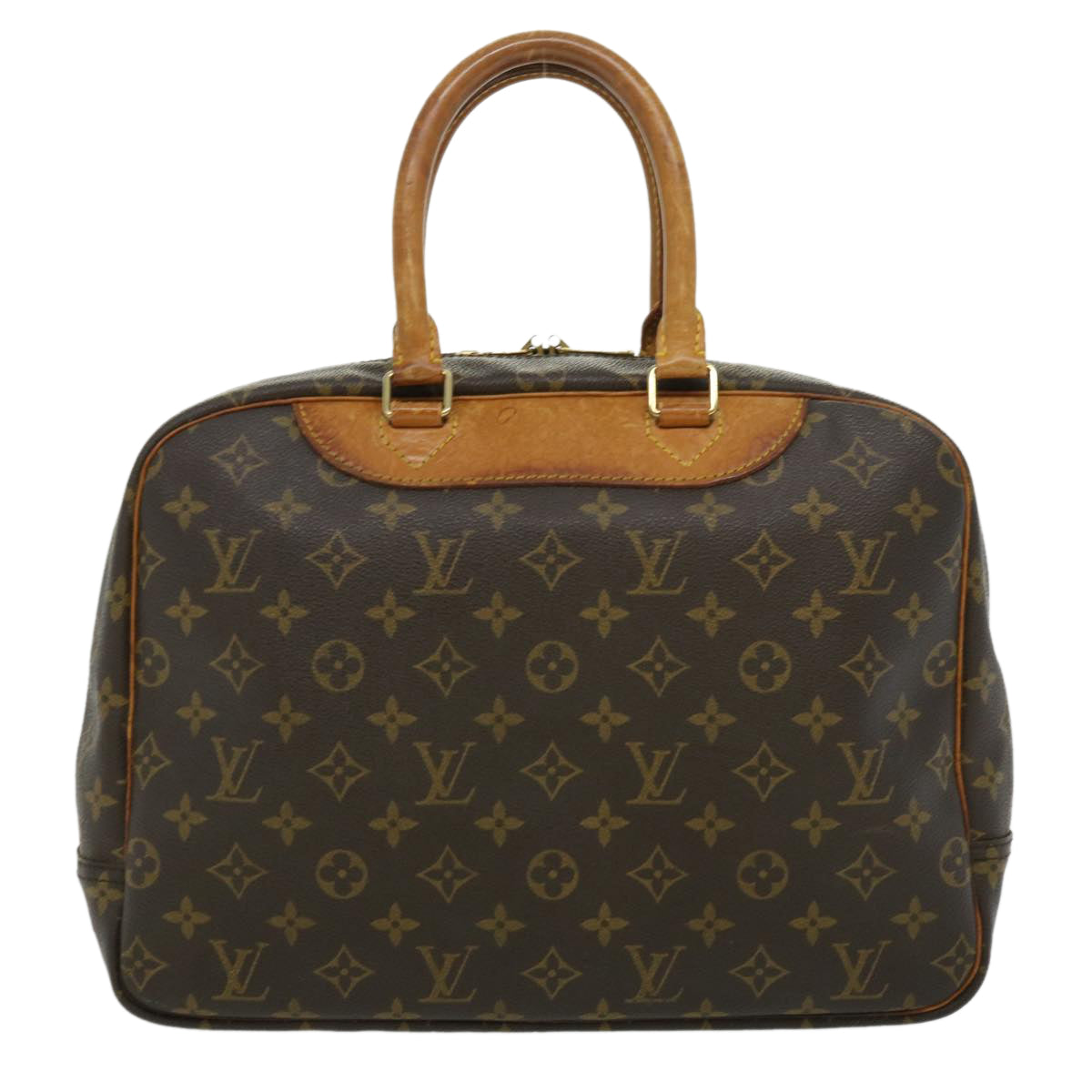 LOUIS VUITTON Monogram Deauville Hand Bag M47270 LV jk2403
