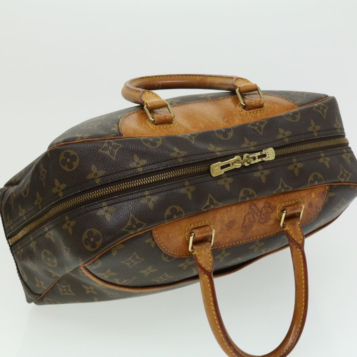 LOUIS VUITTON Monogram Deauville Hand Bag M47270 LV jk2403