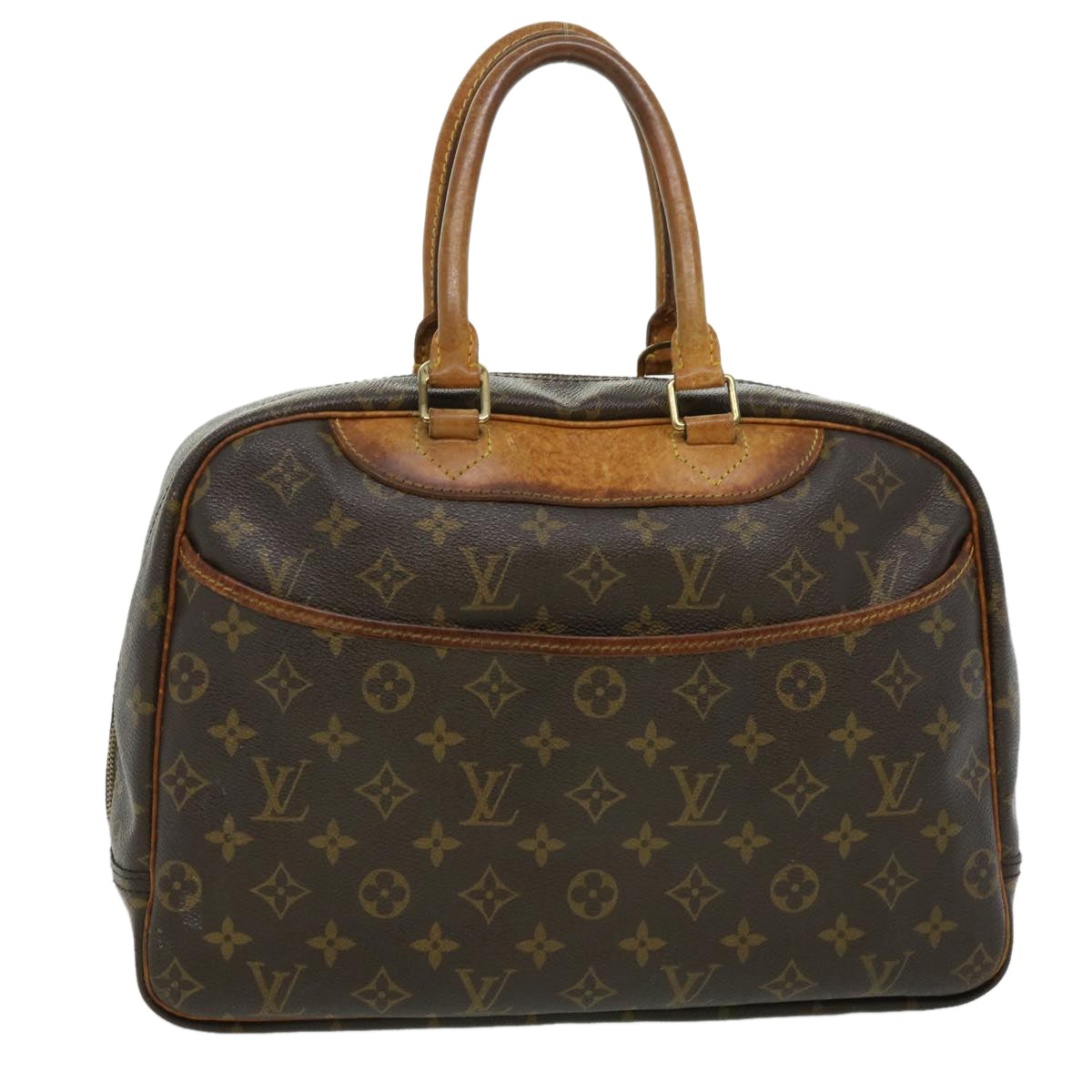 LOUIS VUITTON Monogram Deauville Hand Bag M47270 LV jk2404