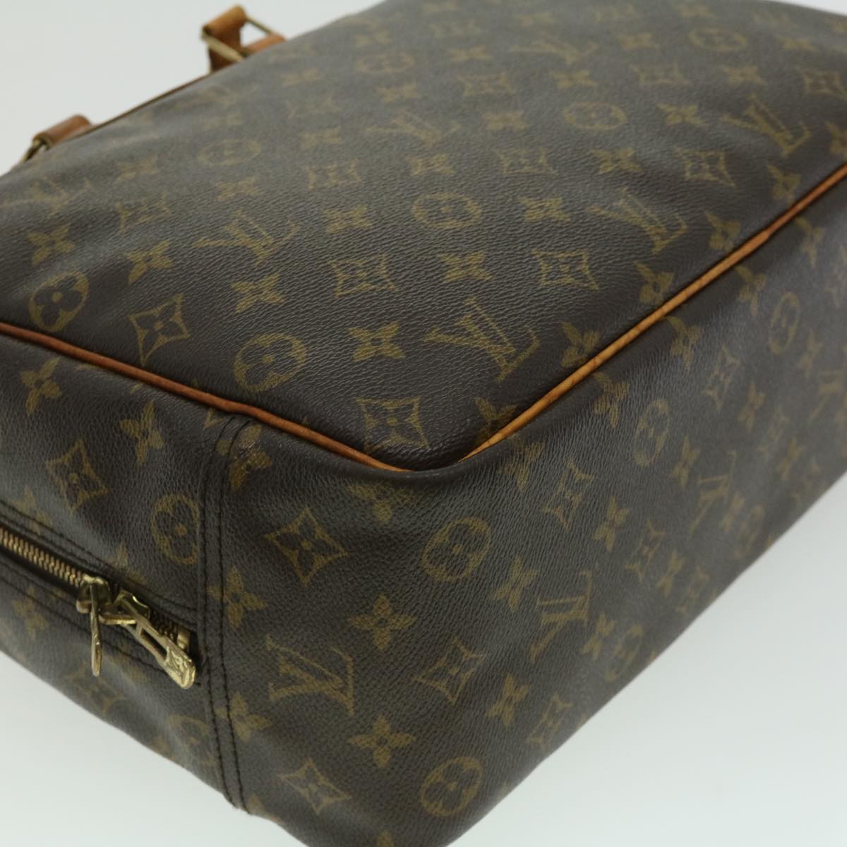 LOUIS VUITTON Monogram Deauville Hand Bag M47270 LV jk2404