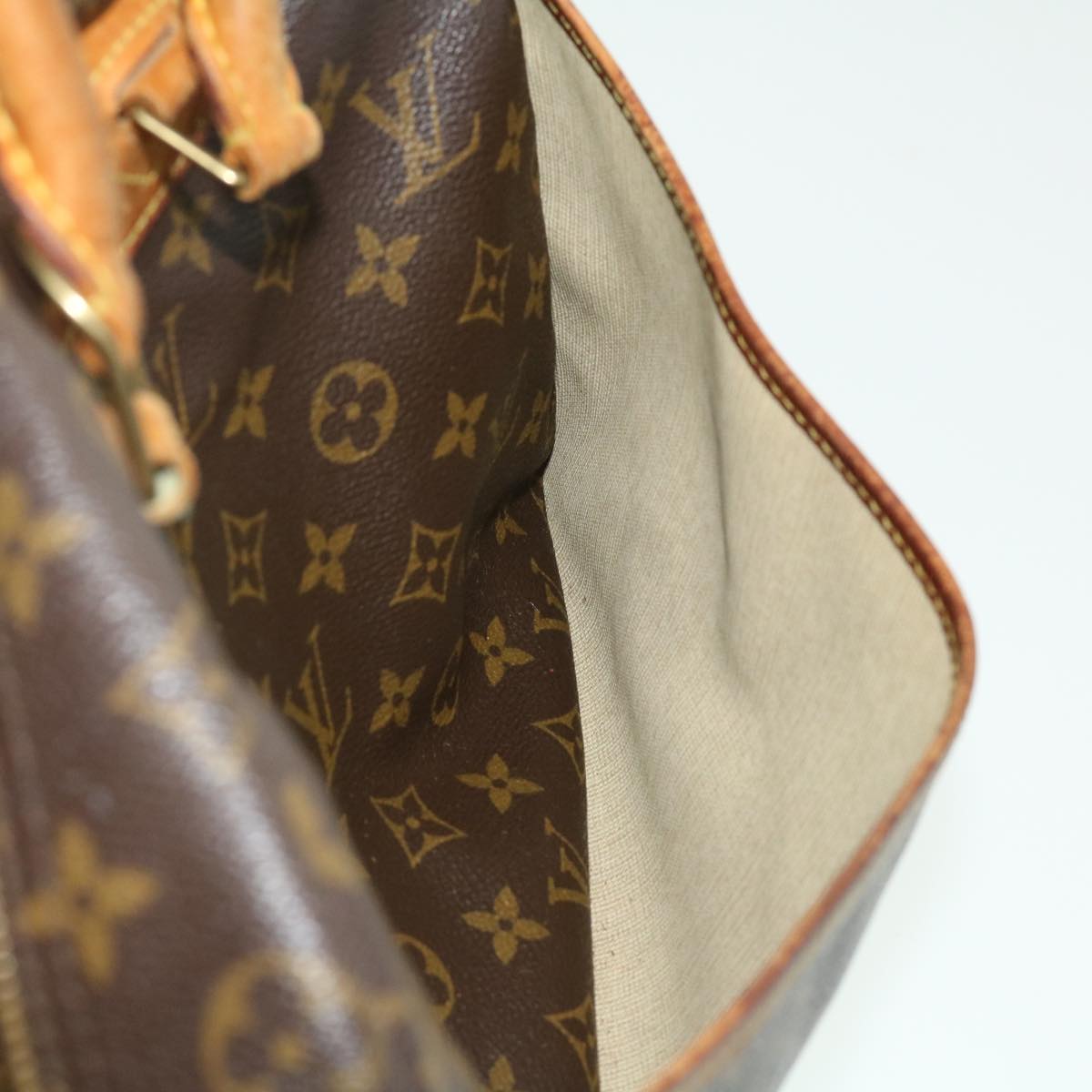LOUIS VUITTON Monogram Deauville Hand Bag M47270 LV jk2404
