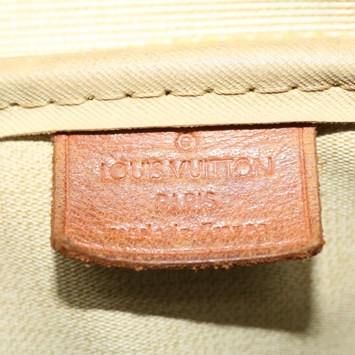 LOUIS VUITTON Monogram Deauville Hand Bag M47270 LV jk2404