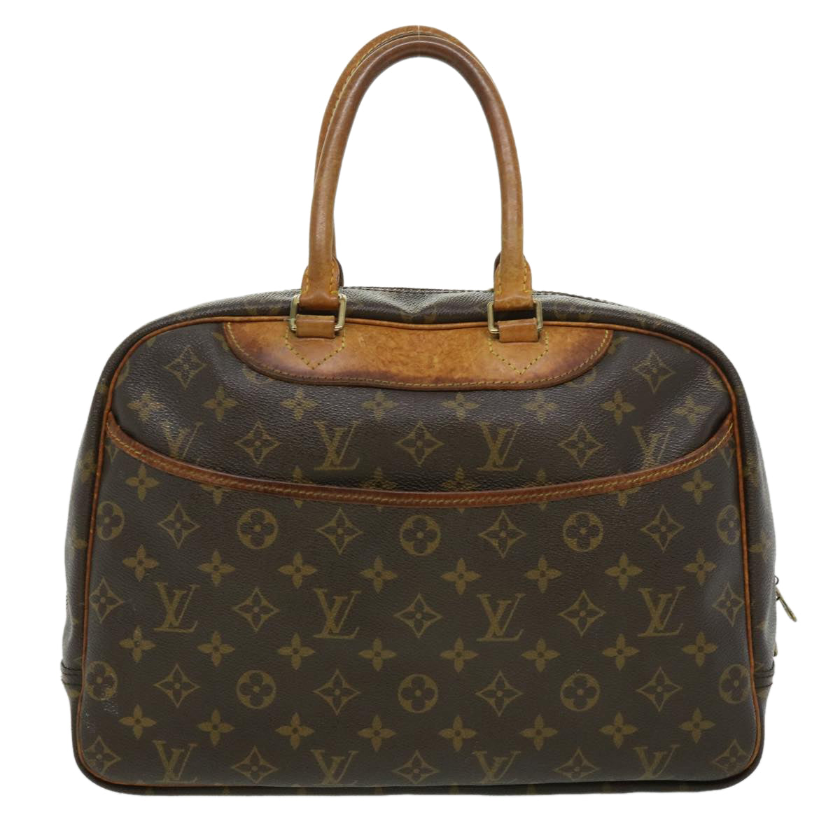 LOUIS VUITTON Monogram Deauville Hand Bag M47270 LV jk2404