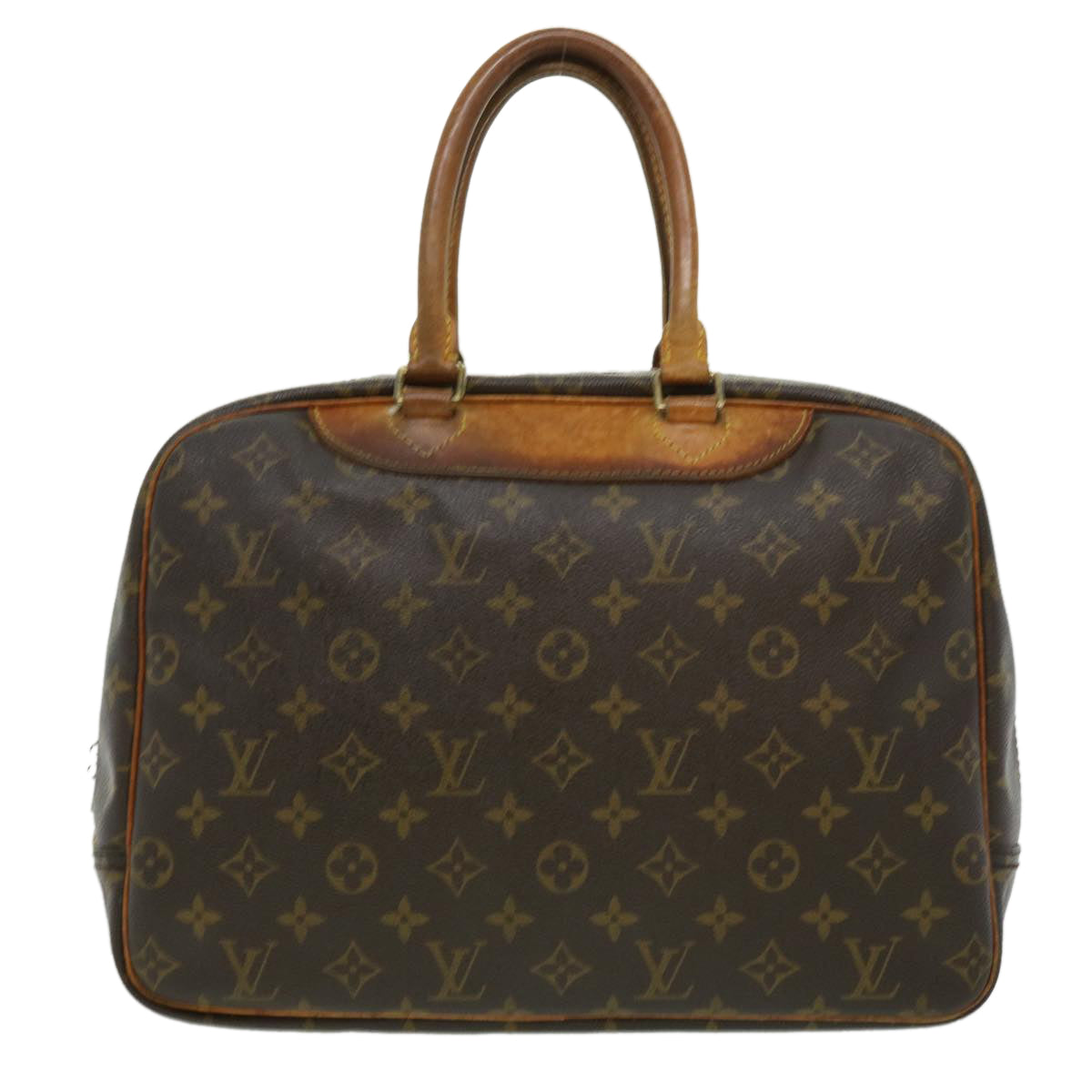LOUIS VUITTON Monogram Deauville Hand Bag M47270 LV jk2404