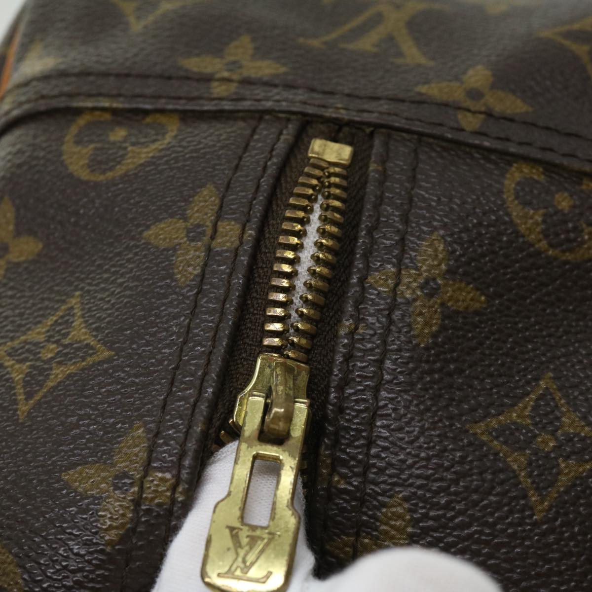 LOUIS VUITTON Monogram Deauville Hand Bag M47270 LV jk2404