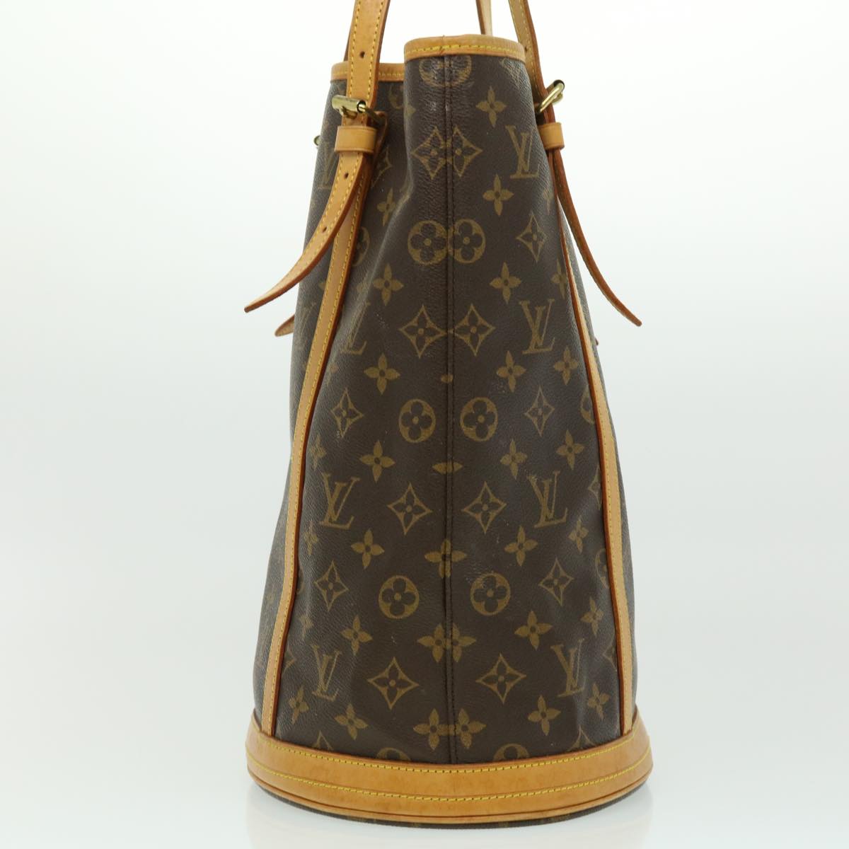 LOUIS VUITTON Monogram Bucket GM Shoulder Bag L012 LV jk2406