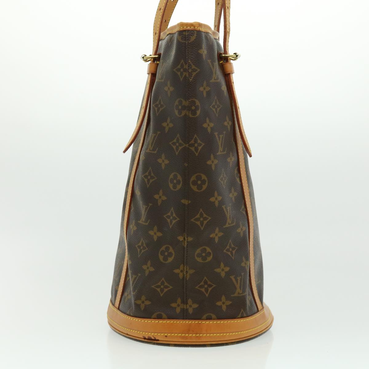 LOUIS VUITTON Monogram Bucket GM Shoulder Bag L012 LV jk2408