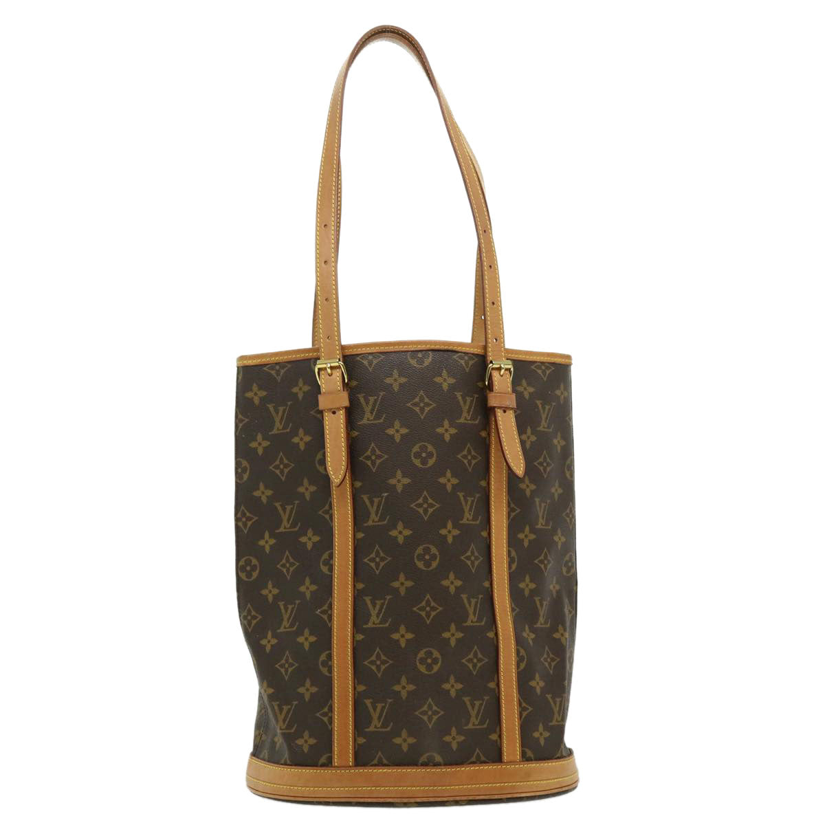 LOUIS VUITTON Monogram Bucket GM Shoulder Bag M42236 LV jk2410