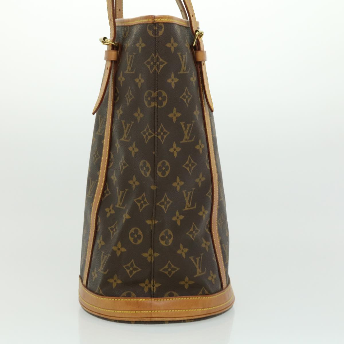 LOUIS VUITTON Monogram Bucket GM Shoulder Bag M42236 LV jk2410
