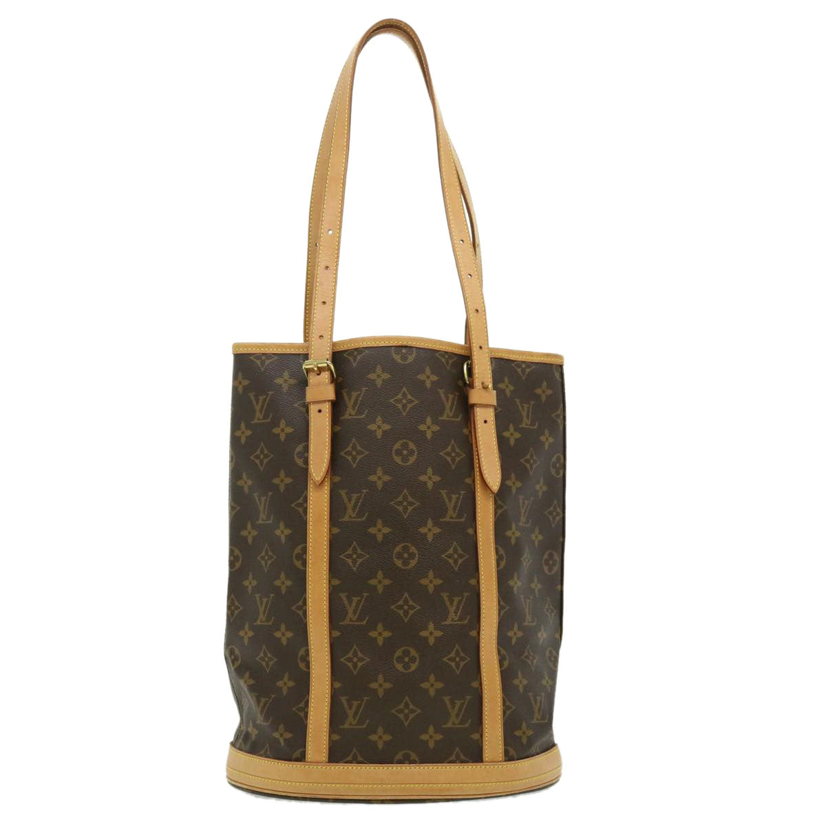 LOUIS VUITTON Monogram Bucket GM Shoulder Bag L012 LV jk2412