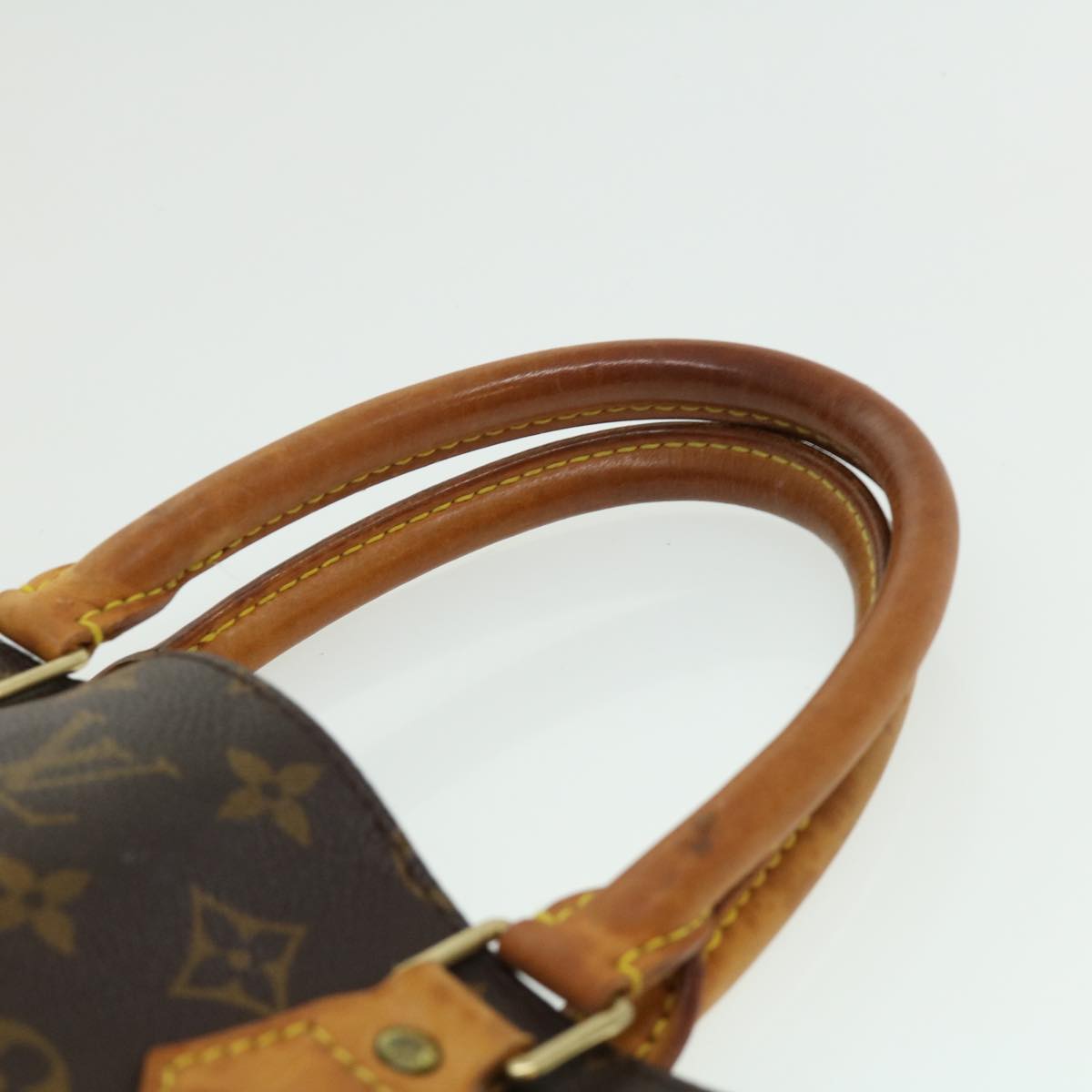 LOUIS VUITTON Monogram Sac Plat Hand Bag M51140 LV jk2424