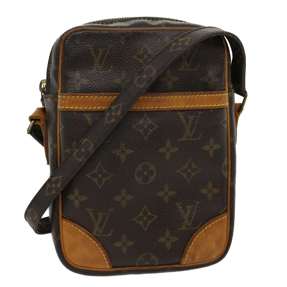LOUIS VUITTON Monogram Danube Shoulder Bag M45266 LV jk2428